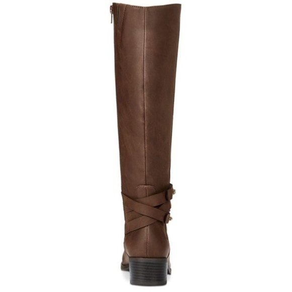 NWOB Material Girl Damien Faux Leather Tall Boots - Picture 3 of 4